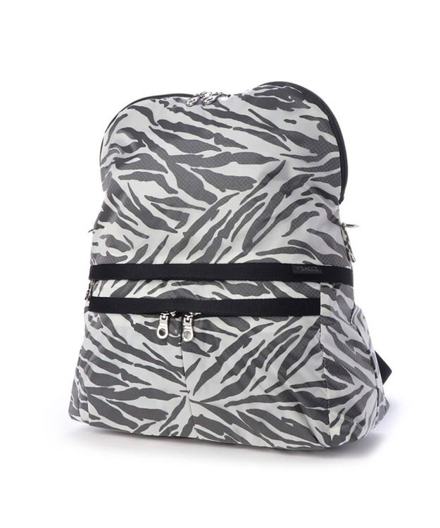 Y'SACCS トラベルシリーズ 　リュック＆ショルダーバッグ ゼブラ