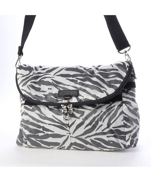 Y'SACCS トラベルシリーズ 　リュック＆ショルダーバッグ ゼブラ