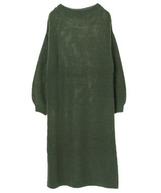 ボトルネック畦編みニットワンピース Earth Music Ecology ファッション通販 公式通販 オンワード クローゼット