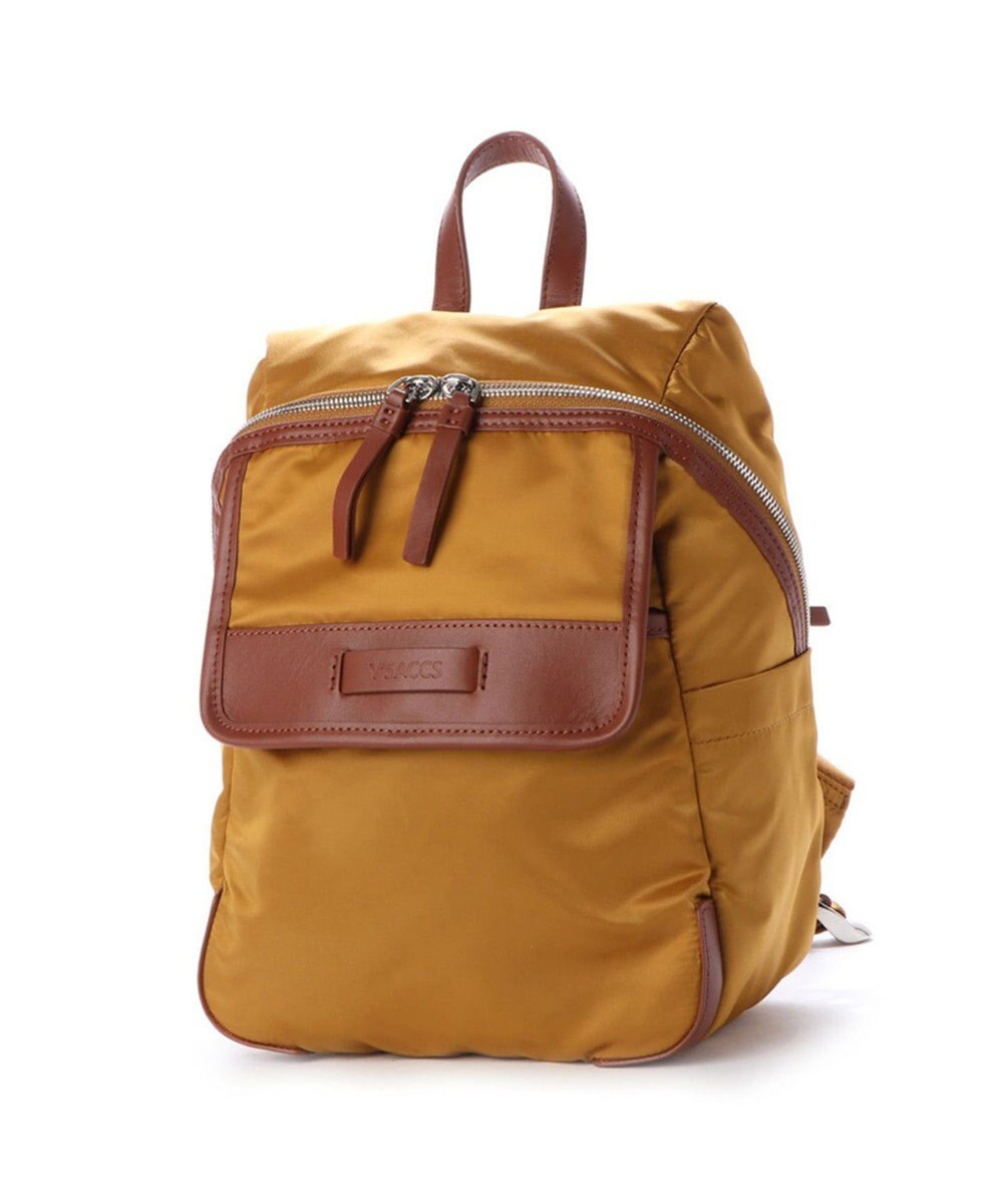 Y'SACCS ナイロン×カウレザー　リュックサック　Sサイズ 