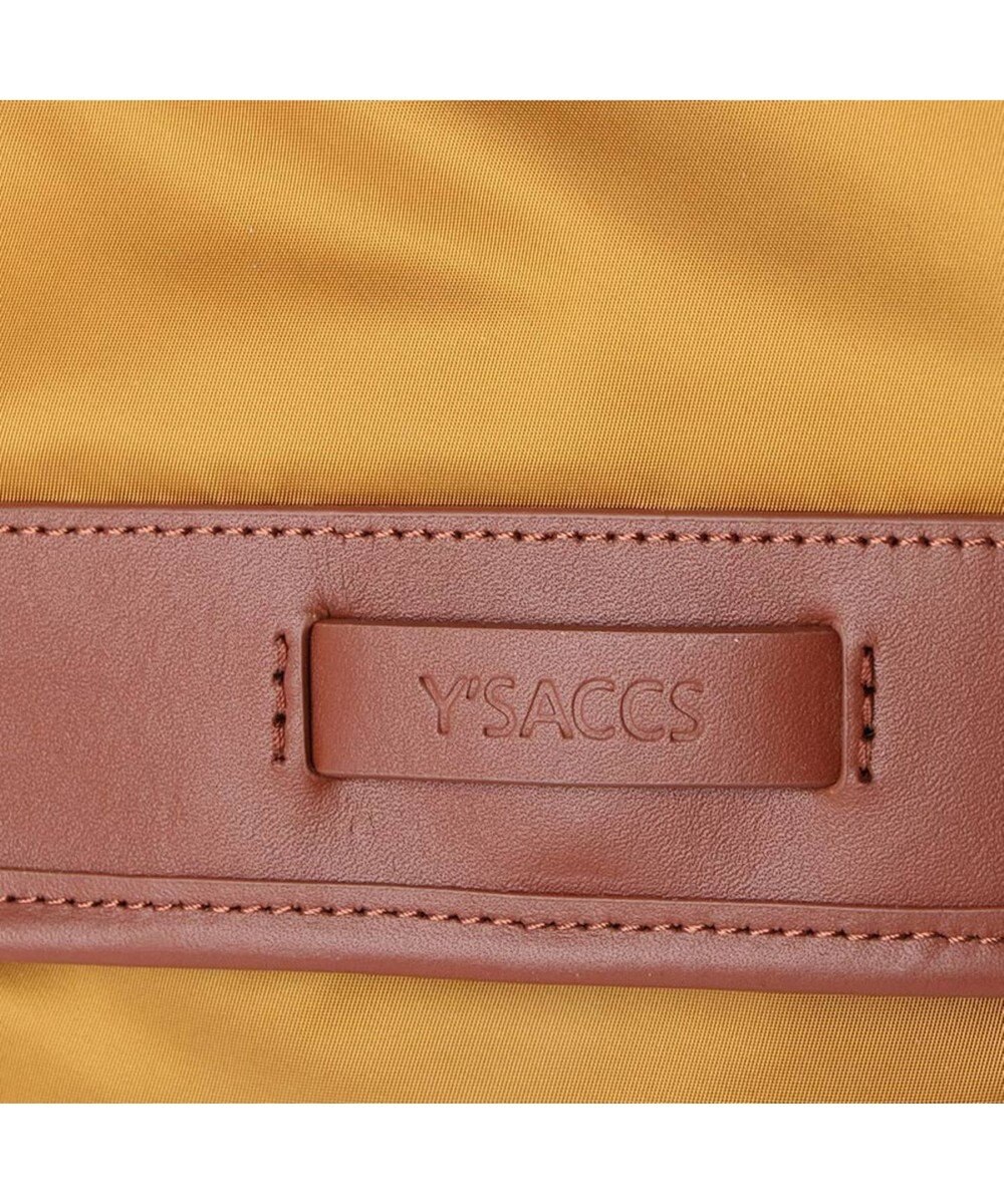 Y'SACCS ナイロン×カウレザー　リュックサック　Sサイズ 