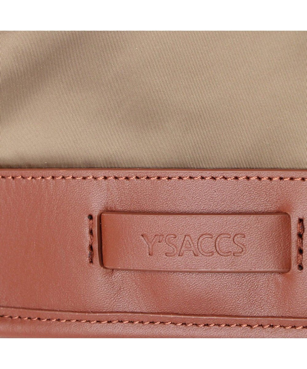 Y'SACCS ナイロン×カウレザー　リュックサック　Sサイズ 