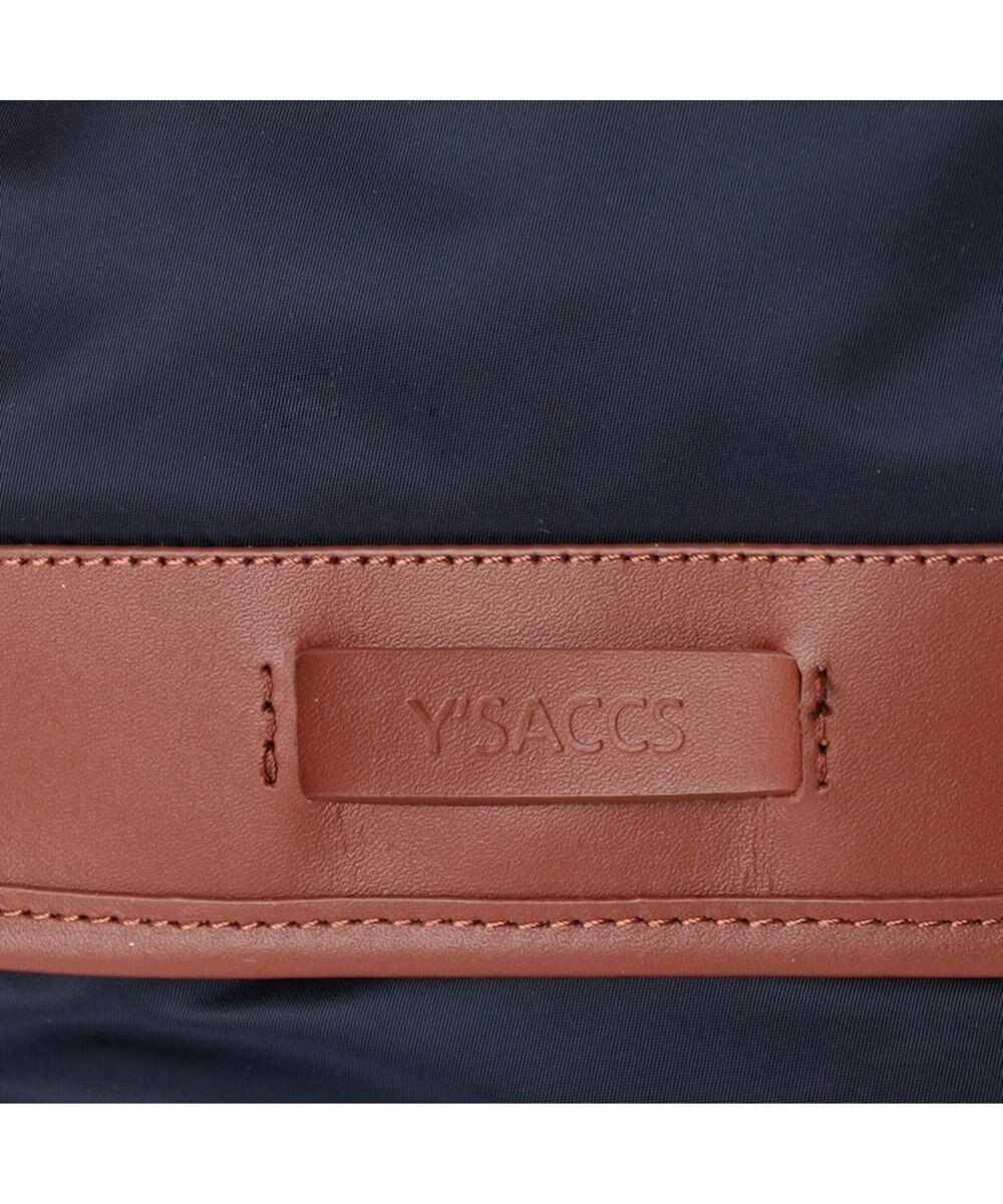 Y'SACCS ナイロン×カウレザー　リュックサック　Sサイズ 