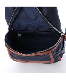 Y'SACCS ナイロン×カウレザー　リュックサック　Sサイズ