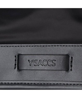 Y'SACCS ナイロン×カウレザー　リュックサック　Sサイズ ブラック