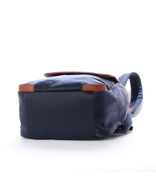 Y'SACCS ナイロン×カウレザー　リュックサック　Sサイズ ネイビー