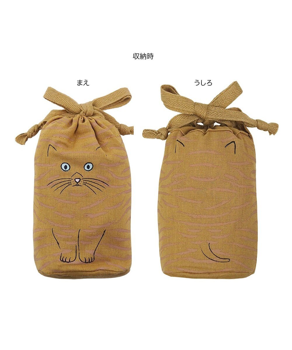 ROOTOTE 3429【ねこのマルシェ：エコバッグ】/ EU.ルーショッパー.ポータブル ネコ 