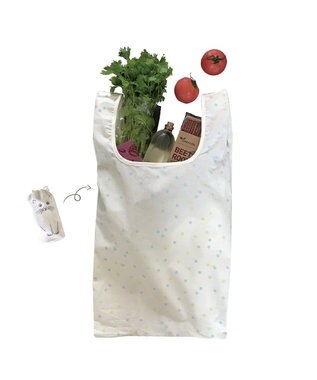 ROOTOTE 3429【ねこのマルシェ：エコバッグ】/ EU.ルーショッパー.ポータブル ネコ