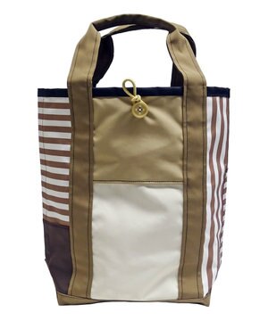  傘生地を使用した撥水トートバッグTALL ベージュ SR192