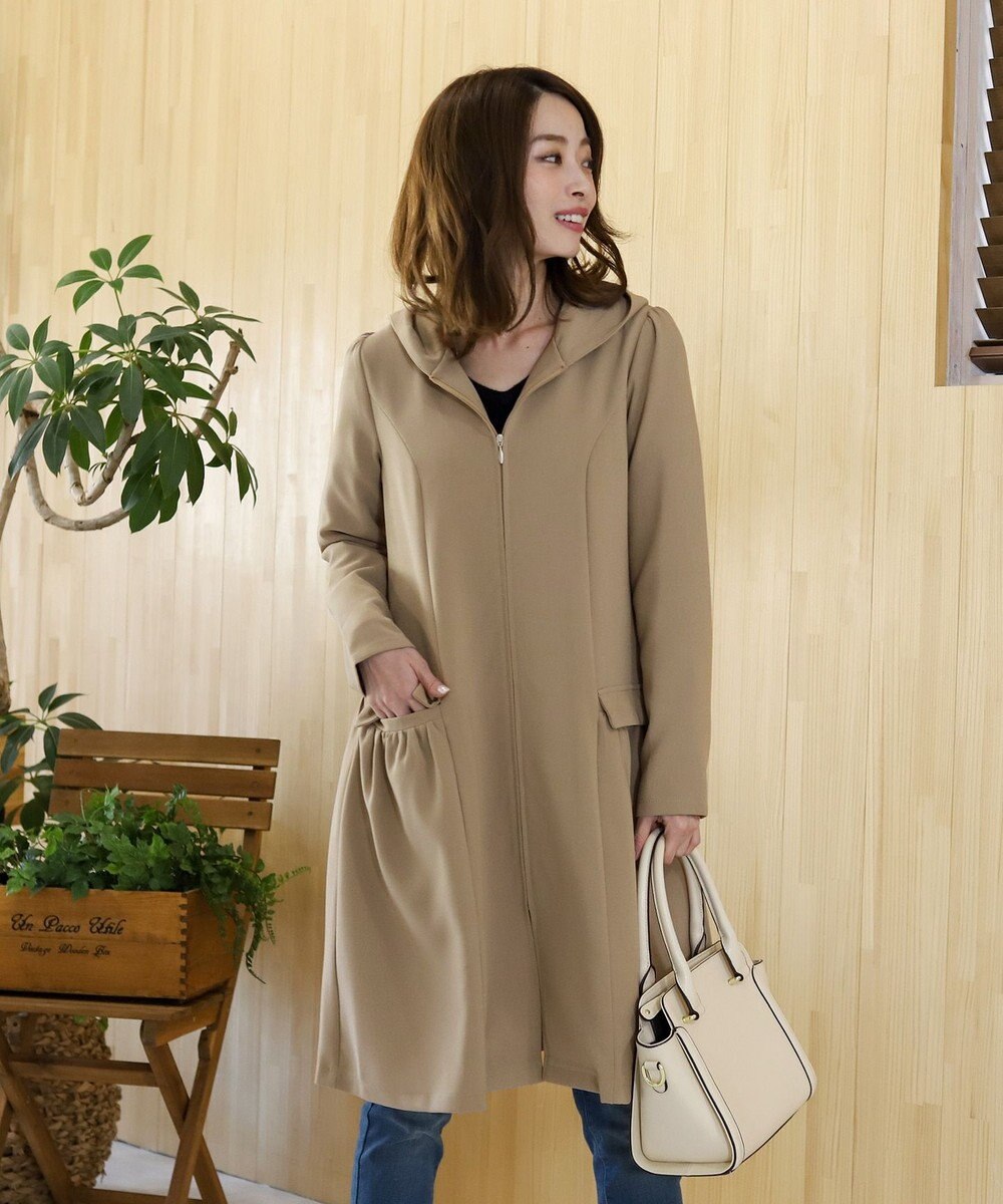洗える 大人可愛いフーデッドギャザーコート Tiaclasse ファッション通販 公式通販 オンワード クローゼット 洗える 大人可愛いフーデッドギャザーコート Tiaclasse ファッション通販 公式通販 オンワード クローゼット