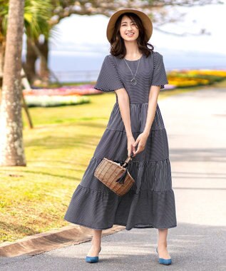 洗える 大人可愛いボーダーティアードワンピース Tiaclasse ファッション通販 公式通販 オンワード クローゼット 洗える 大人可愛いボーダーティアードワンピース Tiaclasse ファッション通販 公式通販 オンワード クローゼット