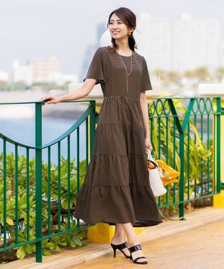 洗える 大人可愛いボーダーティアードワンピース Tiaclasse ファッション通販 公式通販 オンワード クローゼット 洗える 大人可愛いボーダーティアードワンピース Tiaclasse ファッション通販 公式通販 オンワード クローゼット
