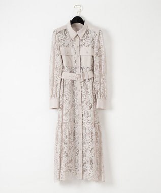 レースアーミーシャツワンピース Grace Continental ファッション通販 公式通販 オンワード クローゼット