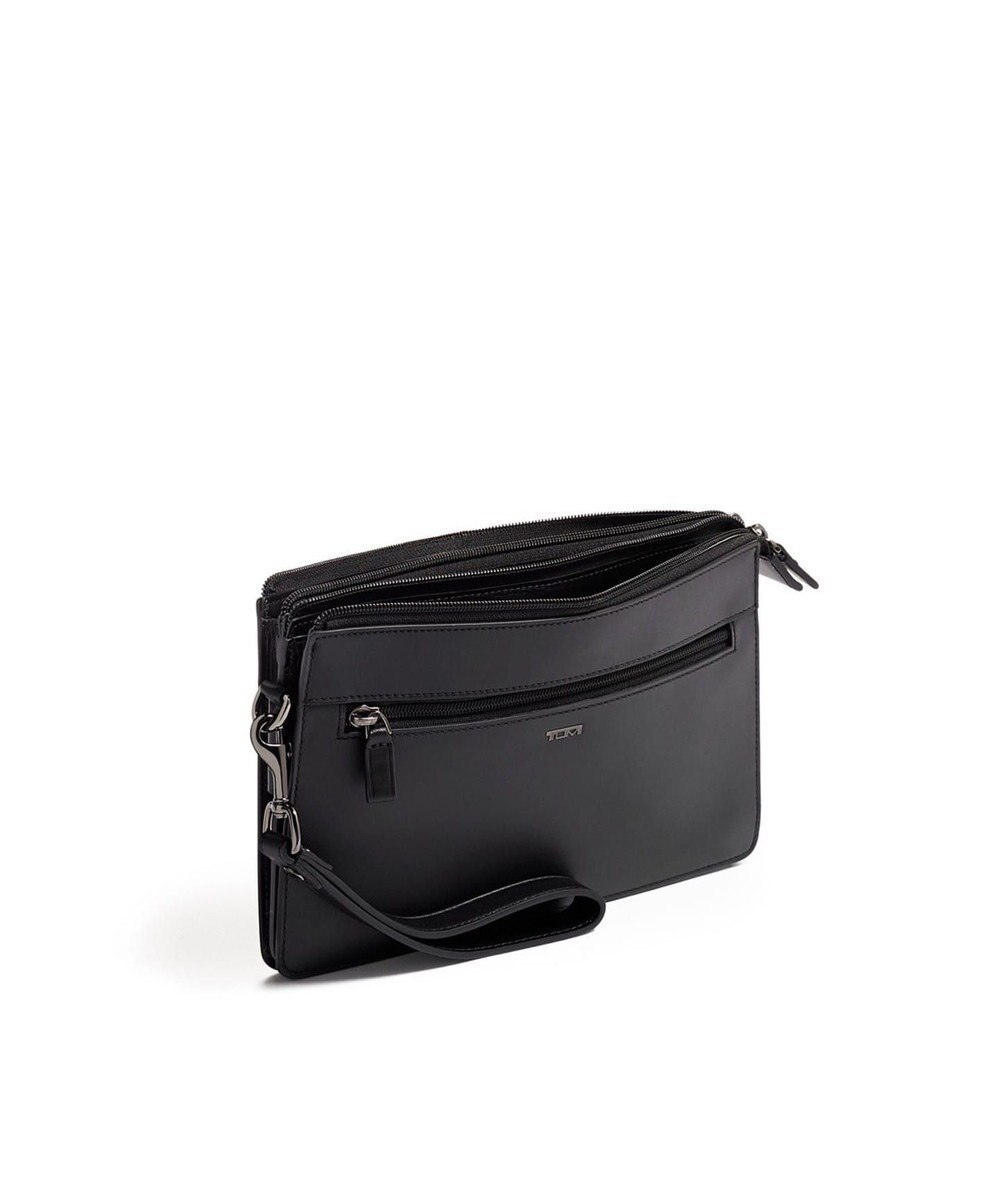 TUMI メンズ  Nassau SLG ダブル・ジップ・クラッチ 