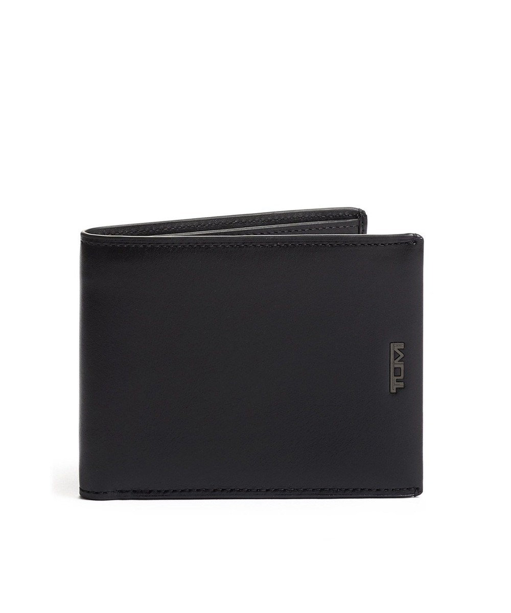 TUMI 財布 メンズ  Nassau SLG グローバル・ウォレット・ウィズ・コイン・ポケット ブラック/シルバー