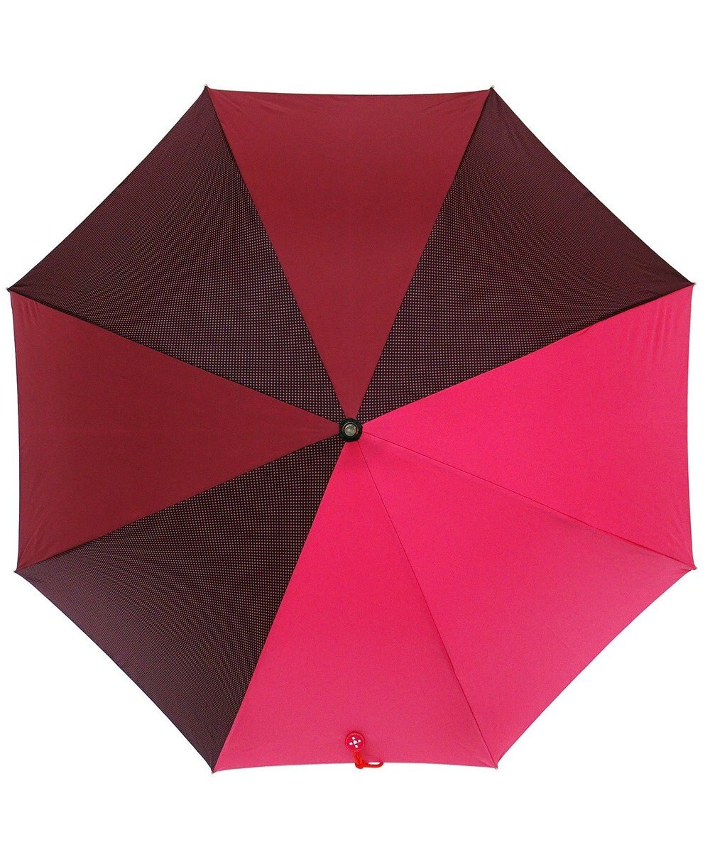 +RING レディース向け プラスリング 長傘60cm PNK-DOT T725 