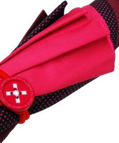 +RING レディース向け プラスリング 長傘60cm PNK-DOT T725