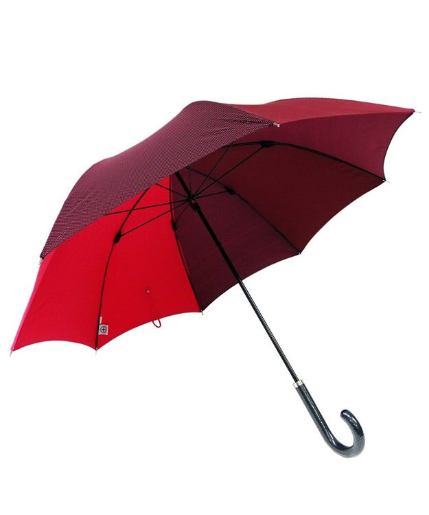 +RING レディース向け プラスリング 長傘60cm PNK-DOT T725 ピンク