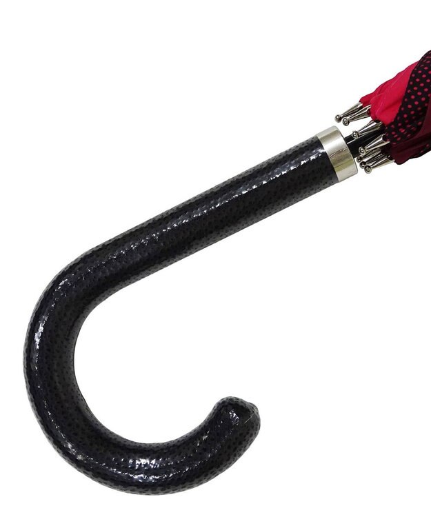 +RING レディース向け プラスリング 長傘60cm PNK-DOT T725 ピンク