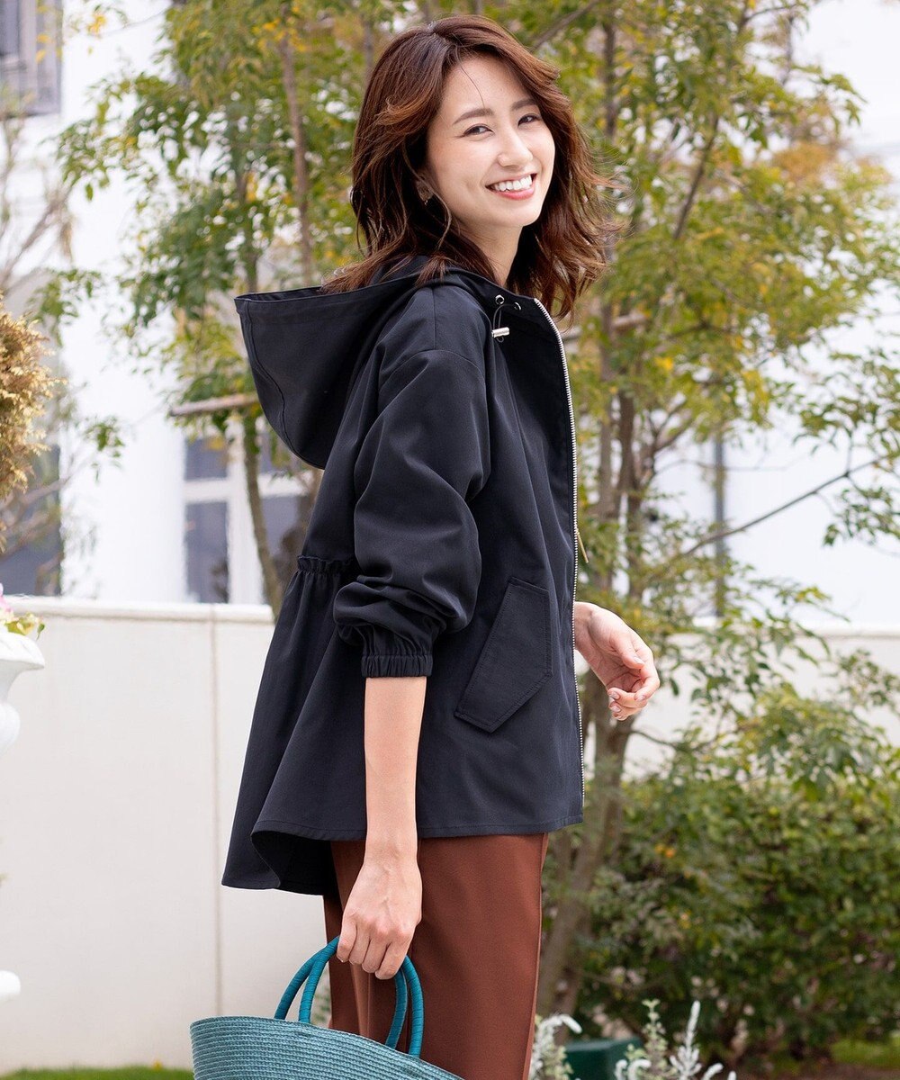 洗える 大人可愛いバックフレアショートコート Tiaclasseファッション通販 公式通販 オンワード クローゼット