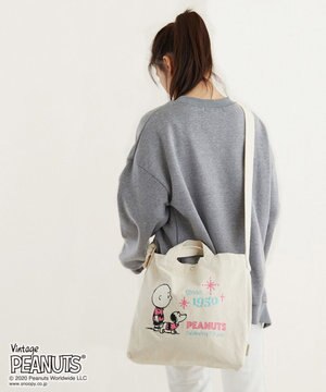 8139 スヌーピー エコバッグ Ip フリンク ピーナッツ 5f Rootote ファッション通販 公式通販 オンワード クローゼット