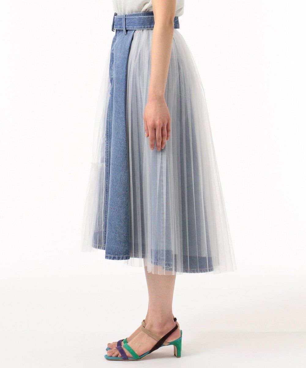 チュール付デニムスカート Grace Continentalファッション通販 公式通販 オンワード クローゼット