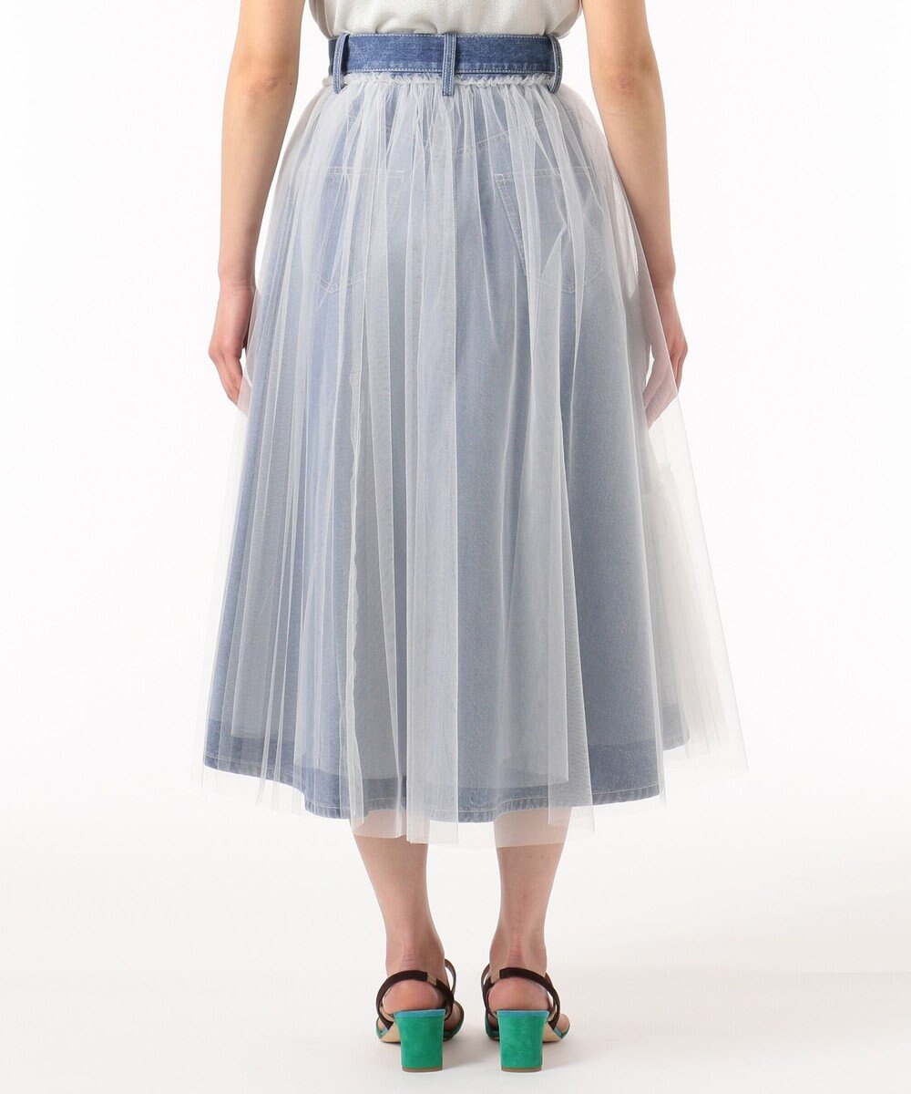チュール付デニムスカート Grace Continentalファッション通販 公式通販 オンワード クローゼット