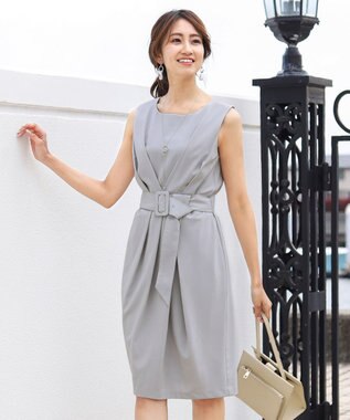 洗える 大人上品なノースリーブコクーンワンピース Tiaclasse ファッション通販 公式通販 オンワード クローゼット