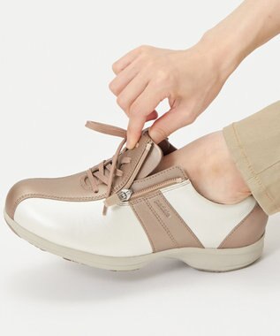 ASICS WALKING ペダラ WS093C 4E ヒール高3.0cm ベージュ系