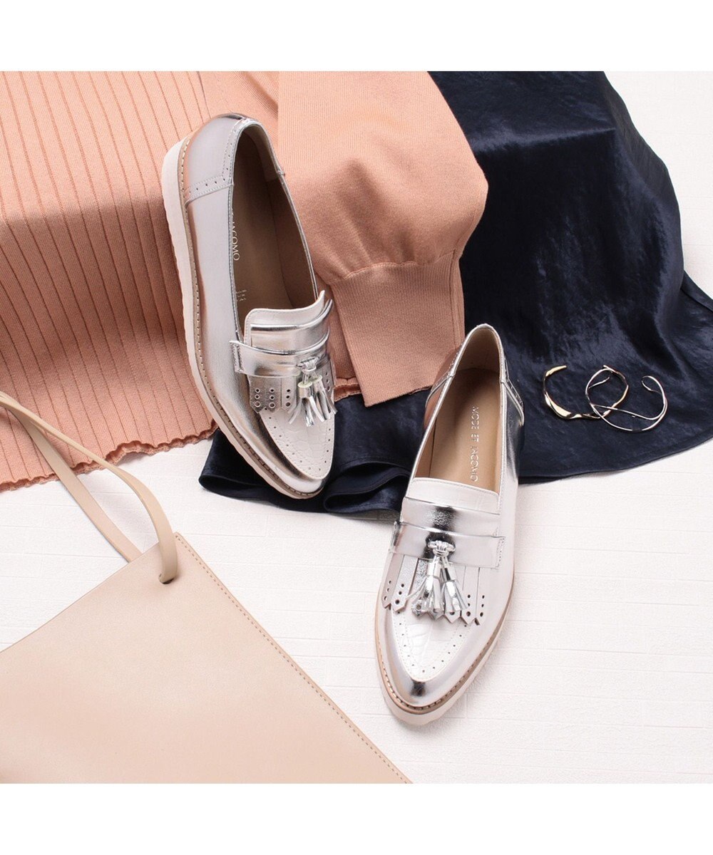 Mode Et Jacomo Web限定 厚底タッセルフリンジローファー Mode Et Jacomo ファッション通販 公式通販 オンワード クローゼット