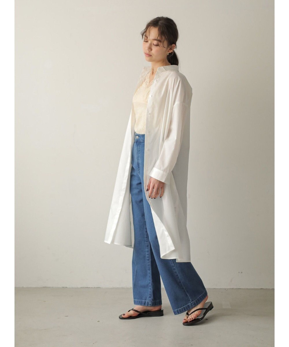 ドロップショルダーカジュアルシャツワンピース Earth Music Ecologyファッション通販 公式通販 オンワード クローゼット