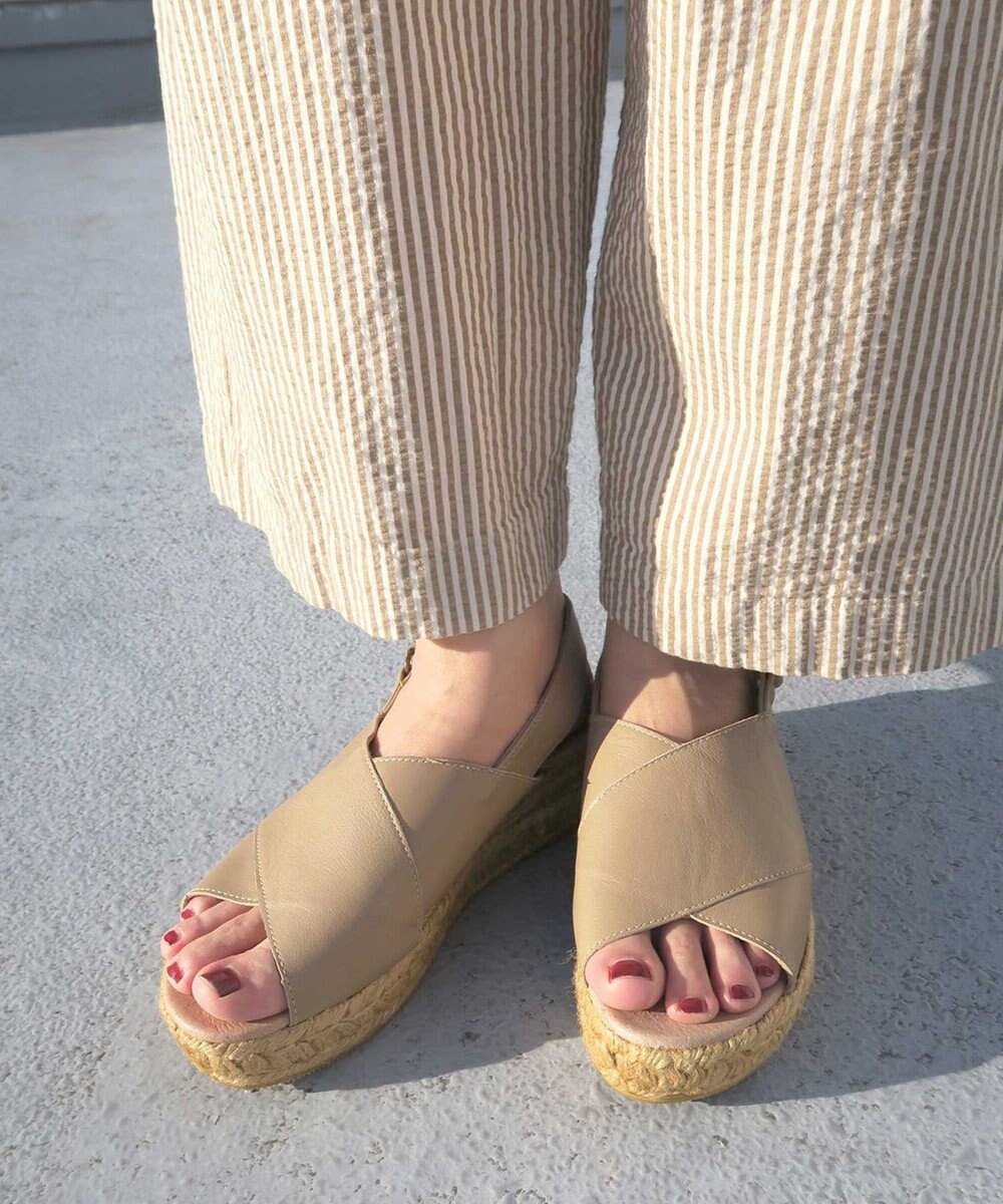 雑誌fudge 掲載 Gaimo ガイモ クロスベルトエスパドリーユサンダル Gaimo ファッション通販 公式通販 オンワード クローゼット