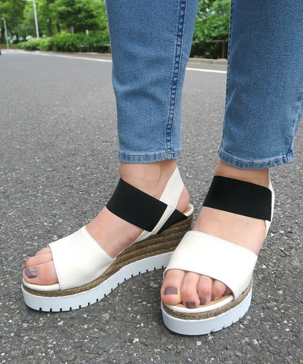 スタイルアップ Gaimo ガイモ エラスティックダブルソールサンダル Gaimo ファッション通販 公式通販 オンワード クローゼット