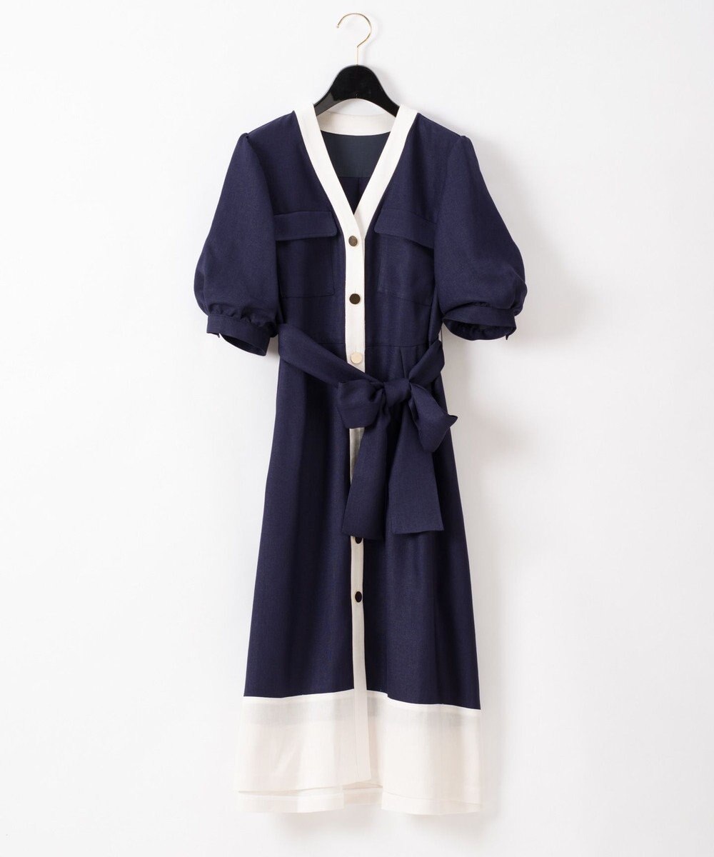 リネンタッチバイカラーワンピース Grace Continental ファッション通販 公式通販 オンワード クローゼット リネンタッチバイカラーワンピース Grace Continental ファッション通販 公式通販 オンワード クローゼット