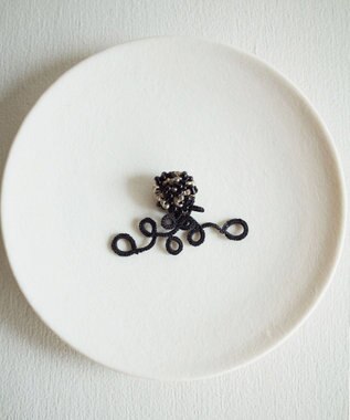 タティングレースとチェコビーズのブローチ And Woolファッション通販 公式通販 オンワード クローゼット