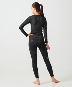 CW-X 【WOMEN】 CW-X 機能性トップス 【JYURYU TOP】 丸首 長袖 肩が動かしやすくなる 運動時の疲労を軽減 ゴルフ 球技 マラソン JAY410 /ワコール