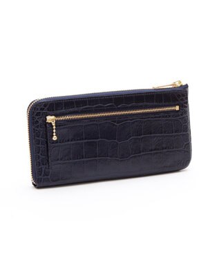 牛革/クロコ型押し 定番 Lジップ ウォレット / A.D.M.J.