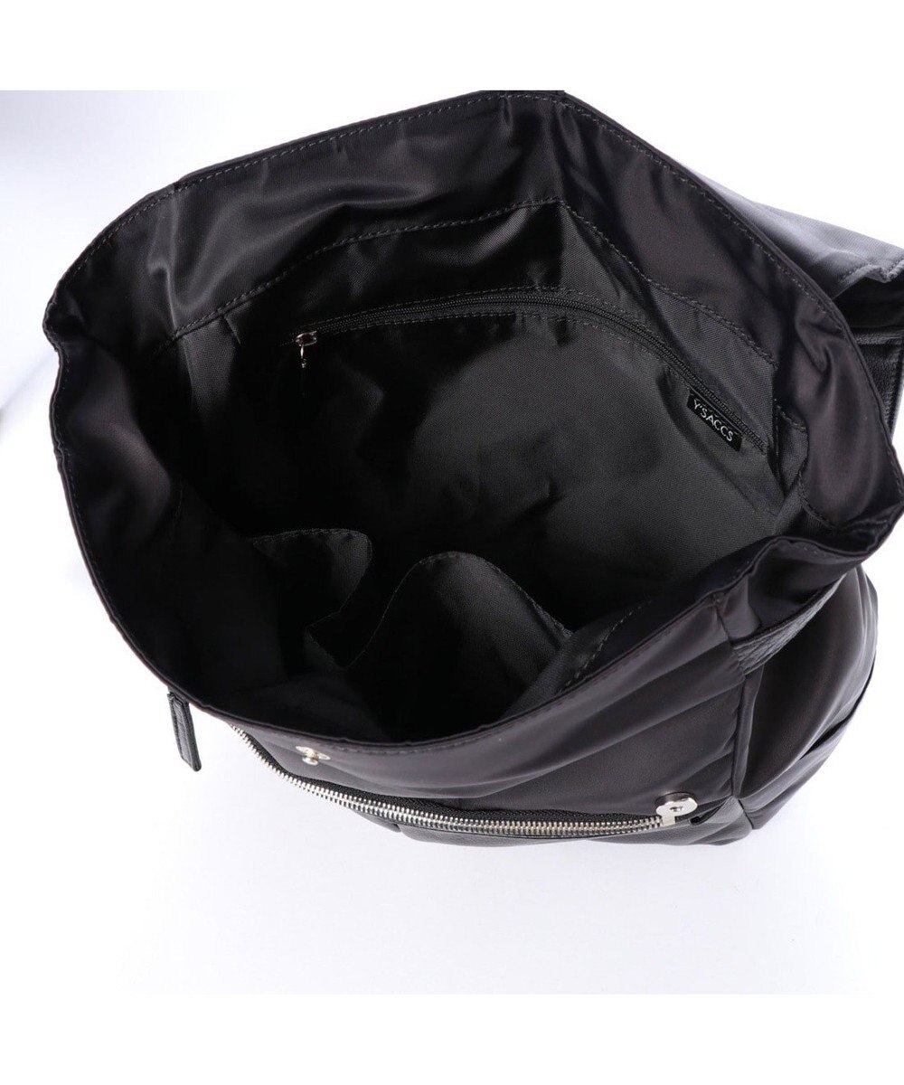 Y'SACCS ナイロン×牛革コンビシリーズ リュックサック Mサイズ 
