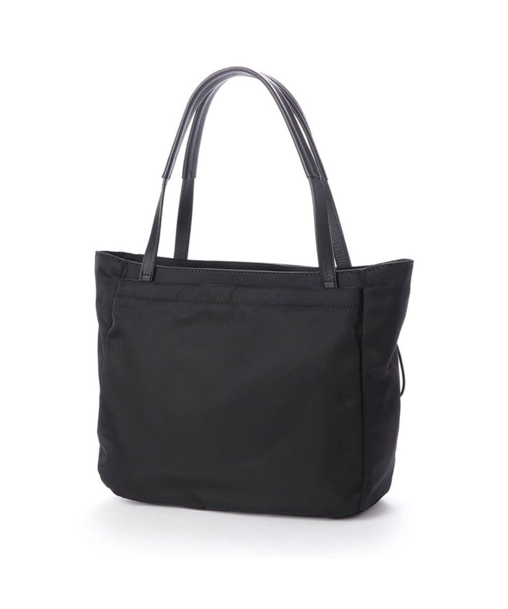 Y'SACCS ナイロン×レザー　スクエアトートバッグ Sサイズ 