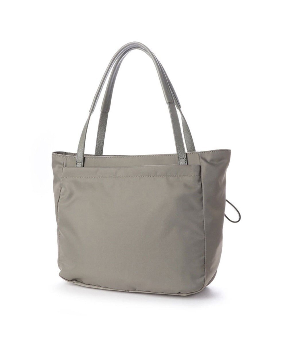 Y'SACCS ナイロン×レザー　スクエアトートバッグ Sサイズ 