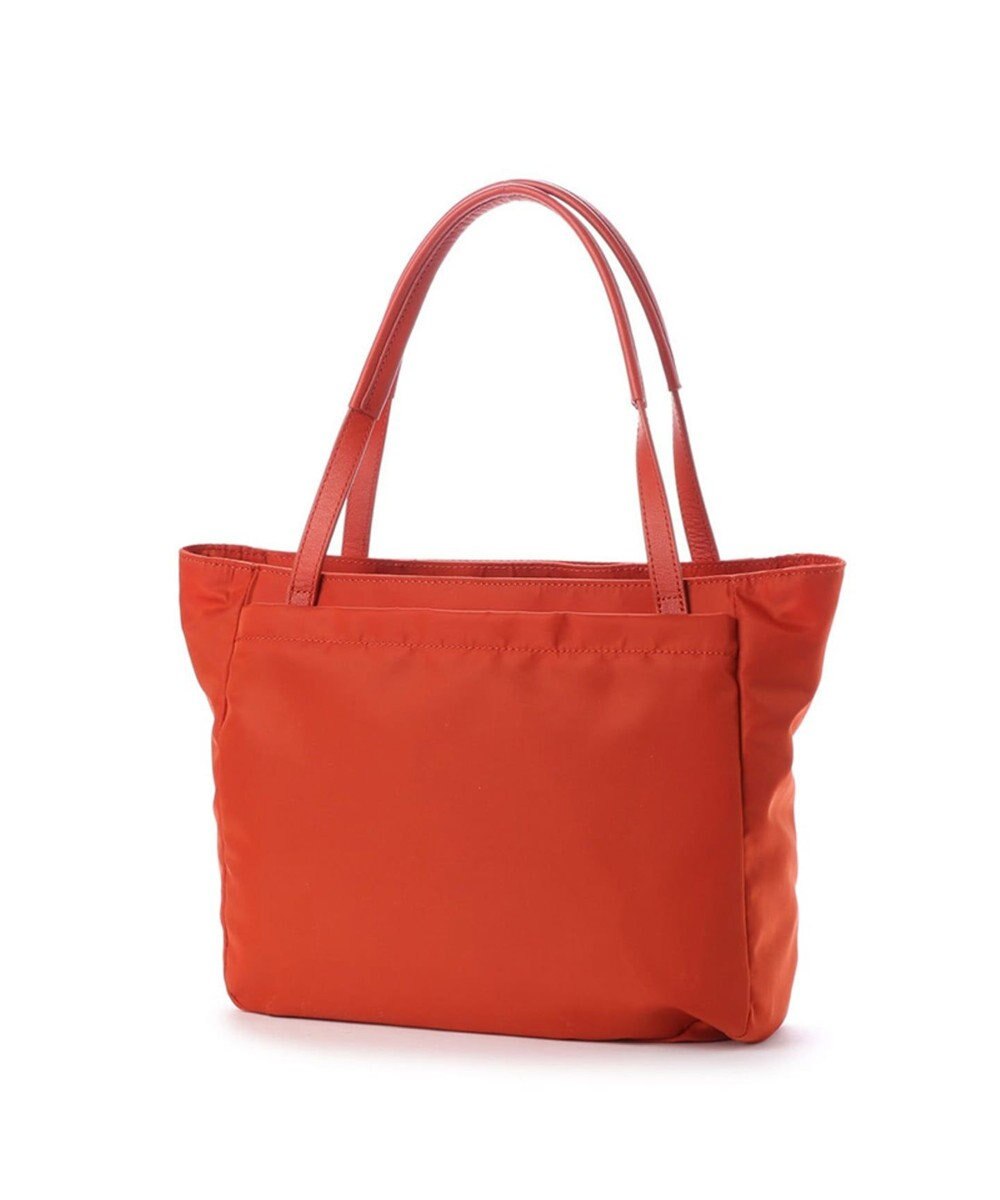 Y'SACCS ナイロン×レザー　スクエアトートバッグ Sサイズ 