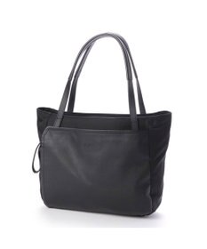 Y'SACCS ナイロン×レザー　スクエアトートバッグ Sサイズ