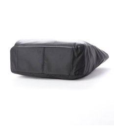 Y'SACCS ナイロン×レザー　スクエアトートバッグ Sサイズ