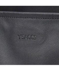 Y'SACCS ナイロン×レザー　スクエアトートバッグ Sサイズ
