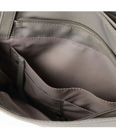 Y'SACCS ナイロン×レザー　スクエアトートバッグ Sサイズ