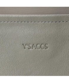 Y'SACCS ナイロン×レザー　スクエアトートバッグ Sサイズ