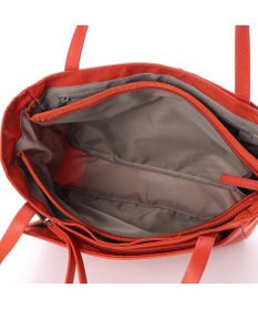 Y'SACCS ナイロン×レザー　スクエアトートバッグ Sサイズ