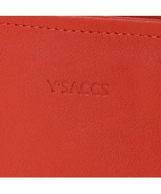 Y'SACCS ナイロン×レザー　スクエアトートバッグ Sサイズ