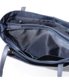 Y'SACCS ナイロン×レザー　スクエアトートバッグ Sサイズ