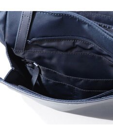 Y'SACCS ナイロン×レザー　スクエアトートバッグ Sサイズ